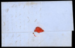 Stamp of Mexico Apam 13c + 25c lithographed bicolor cover 