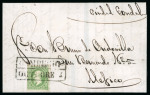 Stamp of Mexico Campeche 50c lithographed on cover 
