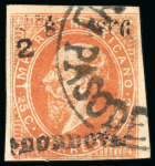 Stamp of Mexico Cordova 7c + 25c lithographed stamps