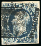 Stamp of Mexico Cuautitlan 13c lithographed 