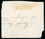 Stamp of Mexico Guanajuato 50c lithographed pair on registered piece 