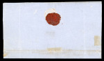 Stamp of Mexico Mexico 50c +25c engraved bicolor cover 