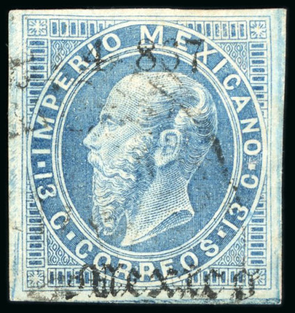 Stamp of Mexico Mexico 13c engraved consignment #4-1867 (32 stamps) to Francisco de Paula Portillo