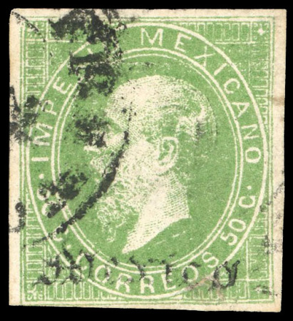 Stamp of Mexico Mexico 50c lithographed Mexico Name Only used