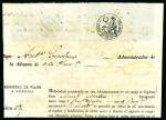 Stamp of Cuba 1773-1860 An extraordinary postal history assembly containing 78 items