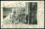 Stamp of Morocco Agencies (British Post Offices) 1907 (Apr 24) picture postcard sent registered to Switzerland with French 10c tied by Casablanca cds, then with GB KEVII issues