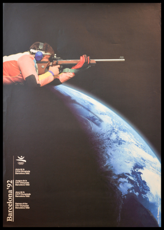 Stamp of Olympics » The Bob Christianson Collection of Olympic Posters 1992 Barcelona set of 26 official posters depicting various sports with the Earth, 50x70cm