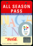 Stamp of Olympics » 1998 Nagano 1998 Nagano, group of ID cards and passes