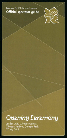 Stamp of Olympics » 2012 London 2012 London, group of 51 Official Spectator Guide leaflets