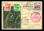 Stamp of Olympics » 1936 Berlin » 1936 Hindenburg Olympic Flight 1936 Hindenburg group of 11 Olympiafahrt covers