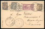 Stamp of Olympics » 1906 Athens Third Day: 1906 (Apr 11) Picture postcard to Denmark with "ATHENS / ZAPPEION / OLYMPIC / GAMES" special cds