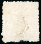 Stamp of Japan » 1875-1876, Cherry Blossoms Changed designs, no syllabics 1875, 1 sen brown plate 2, pos. 34 lightly engraved,