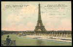 Stamp of Olympics » 1924 Paris » Covers and Cancellations 1924 (Mar 4) Postcard with 10c Pasteur tied by the scarce Colombes "JEUX OLYMPIQUES / PARIS / MAI-JUIN-JUILLET / 1924" roller