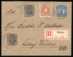Stamp of Olympics » 1912 Stockholm » STADION Cancels During the Games: 1912 (Jul 12) envelope sent registered from the Olympic stadium
