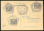 Stamp of Olympics » 1928 Amsterdam » Issued Stamps, Covers and Cancellations During the Games: 1928 (Jun 13) postcard with violet cachet of the Stadium Post Office