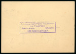 Stamp of Olympics » 1928 Amsterdam » Issued Stamps, Covers and Cancellations During the Games: 1928 (Jun 13) postcard with violet cachet of the Stadium Post Office