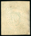 Stamp of Ireland » Forerunners (L1-L45) 1865-67, Fenian Issue 3c green, clear to close margins,