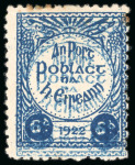 Stamp of Ireland » Forerunners (L1-L45) 1922, Irish Republican Army Issue: 6d blue, perf. 11
