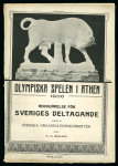 Stamp of Olympics » 1906 Athens Swedish Olympic Committee report for the 1906 Games