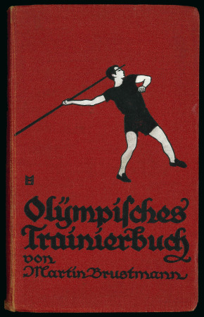Stamp of Olympics » 1912 Stockholm » Memorabilia "Olympisches Trainerbuch" by Martin Brustmann