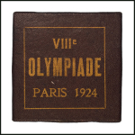 Stamp of Olympics » 1924 Paris » Memorabilia 1924 Paris participation medal, 55mm, bronze, including orignal box