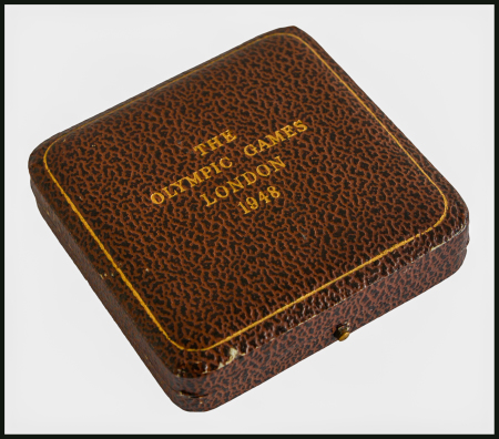 Stamp of Olympics » 1948 London 1948 London medal box for a bronze third place medal,