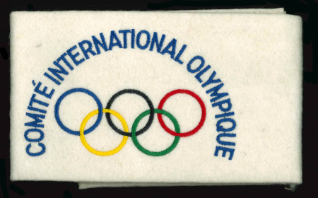 Stamp of Olympics » 1976 Montreal ca.1976 Olympic Committee armband in white with stitched legend