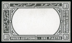 Stamp of Egypt » Commemoratives 1895 Winter Festivals Foundation De La Rue die proof