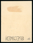 Stamp of Egypt » 1867-69 Penasson » Essays 1906 Essays of Bradbury Wilkinson: 5m Sphinx & Pyramid & 10m Bedouins, both imperforate colour trials on carton paper