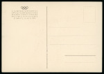 Stamp of Olympics » 1928 St. Moritz 1928 St. Moritz group of 10 official illustrated postcards, unused, all different
