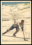 Stamp of Olympics » 1928 St. Moritz 1928 St. Moritz group of 10 official illustrated postcards, unused, all different