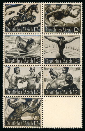 Stamp of Olympics » 1936 Berlin » Stamps 1936 Berlin unadopted essays group, quite possibly essays that were submitted to the Reichsdruckerei