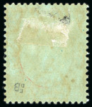 Stamp of Malaysia » Malaysian States - Japanese Occupation Pahang: 1942 $1 black and red on blue handstamped type