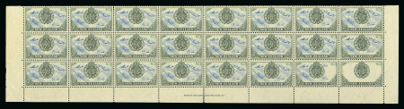 Stamp of New Zealand 1946 Peace Issue 3d with ERROR ULTRAMARINE OMITTED