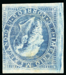 Stamp of Mexico 13c engraved without overprints printed on both sides