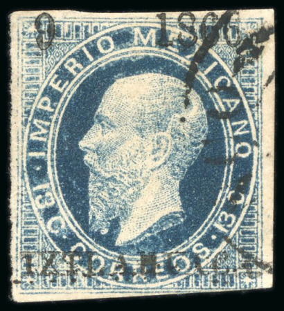 Stamp of Mexico Ixtlahuaca 13c lithographed used in Mexico    