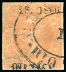 Stamp of Mexico Mexico 25c lithographed Rio Frio single probably unique 