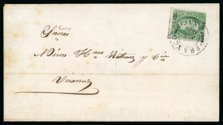 Stamp of Mexico Mexico 50c lithographed on cover