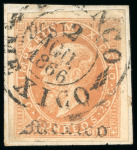 Stamp of Mexico Mexico 13c and 25c lithographed early stamps and others group  