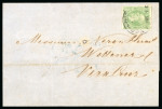 Stamp of Mexico Mexico 50c lithographed on cover to Veracruz 