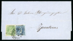 Stamp of Mexico Mexico 50c +13c engraved on cover  