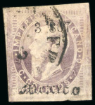 Stamp of Mexico Mexico 7c engraved used, Ex  Bartels, Houtzamer