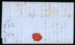 Stamp of Mexico Otumba 25c lithographed consignment #100-1866 in exchange for demonetized Eagles on Apam cover