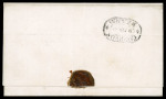 Stamp of Mexico Puebla 13c engraved (2) on cover