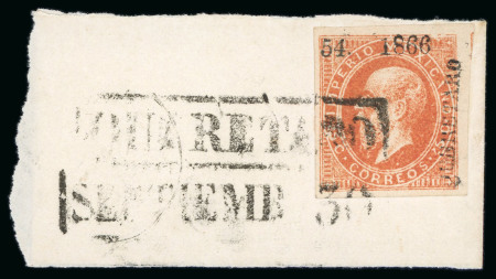 Stamp of Mexico Queretaro 25c lithographed small consignment in exchange for demonetized Eagles 