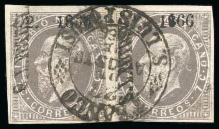 Stamp of Mexico San Luis Potosi district group: six covers + 37 stamps + 8 unused blocks group