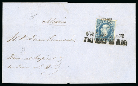 Stamp of Mexico Tepeji del Rio 13c lithographed on cover