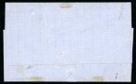 Stamp of Mexico Veracruz 50c+ 13c (2) bicolor engraved cover to Jalapa 