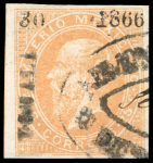 Stamp of Mexico Yguala 25c lithographed manuscript date     