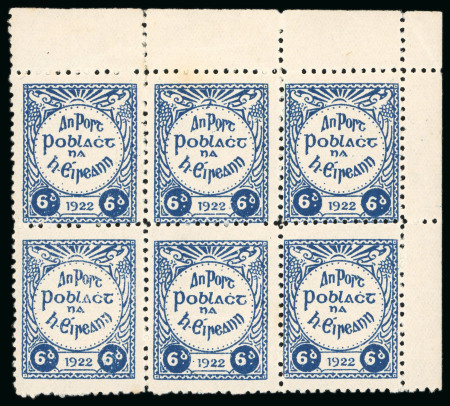 Stamp of Ireland » Forerunners (L1-L45) 1922, Irish Republican Army Issue: 2d blue, perf. 11